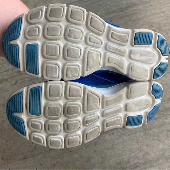 Nike | Flex Experience Blue & Pink RN 3 Shoes 8.5 - Picture 8 of 8